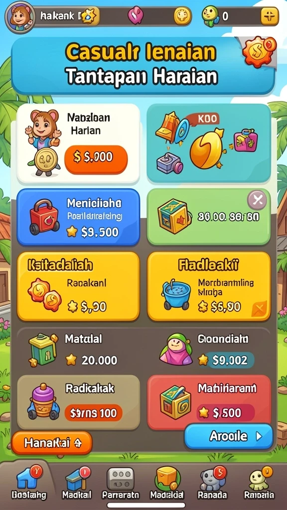 Tantangan seru yang tidak boleh dilewatkan.