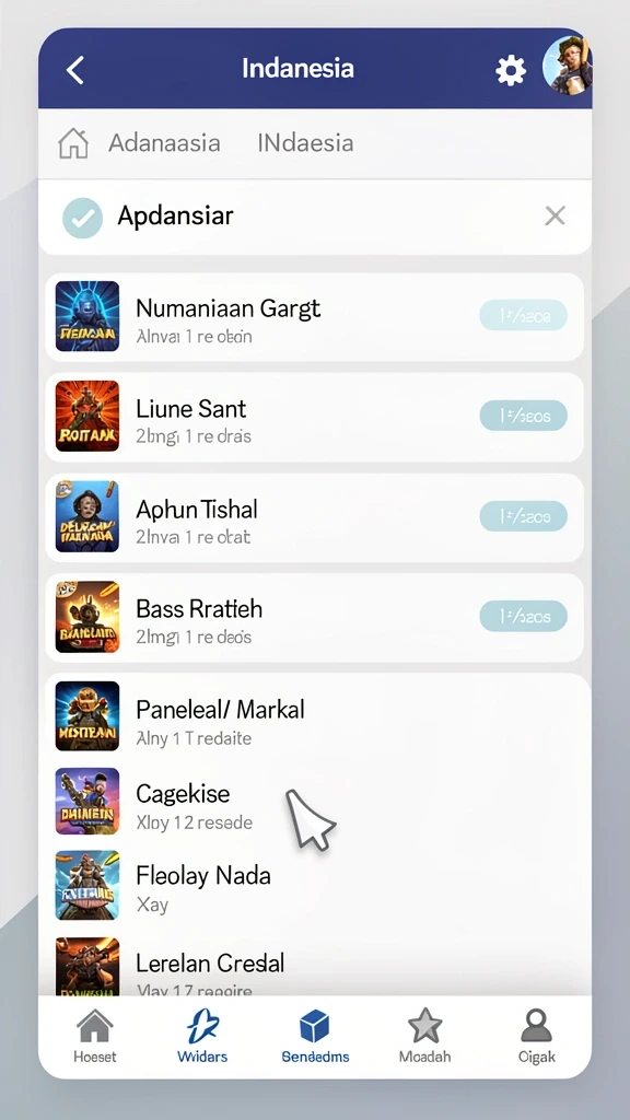 Fitur permainan yang memukau dan interaktif.