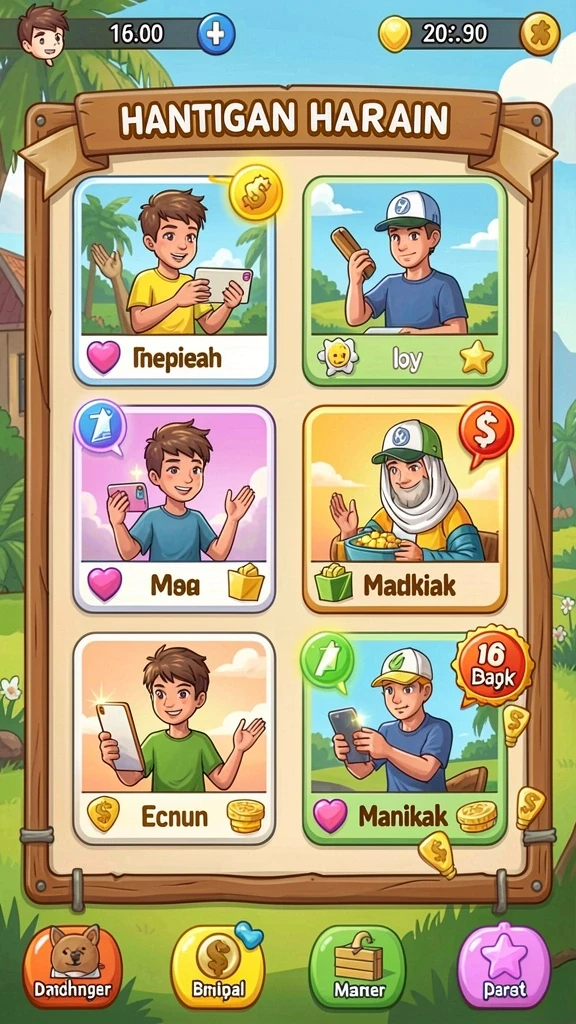 Momen seru saat mode multiplayer dimainkan.