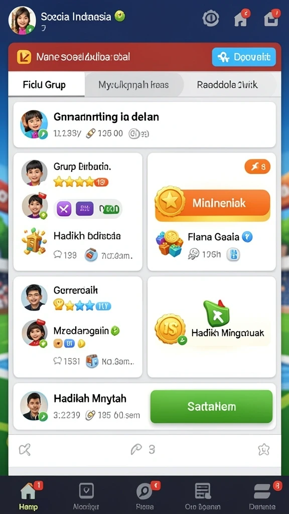 Fitur keamanan tinggi untuk melindungi data pribadi pemain.