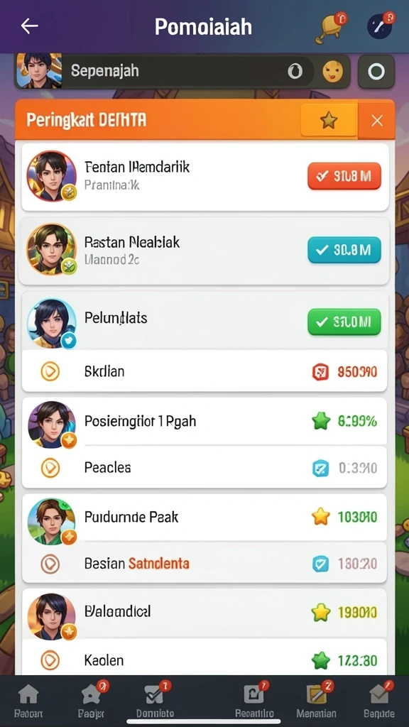 Sistem reward yang menguntungkan bagi pemain.