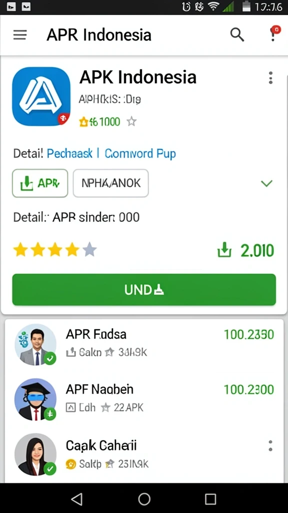 Tampilan antarmuka pengguna yang menarik dan intuitif.
