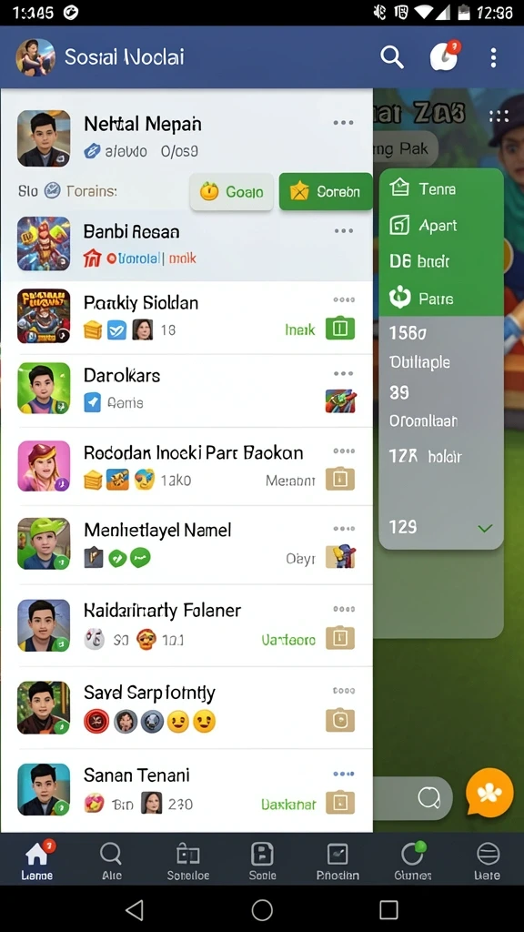 Tangkapan layar yang menunjukkan mode multiplayer yang seru.