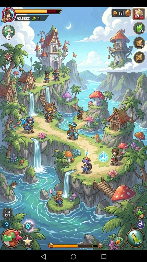Screenshot dari tantangan harian yang seru.