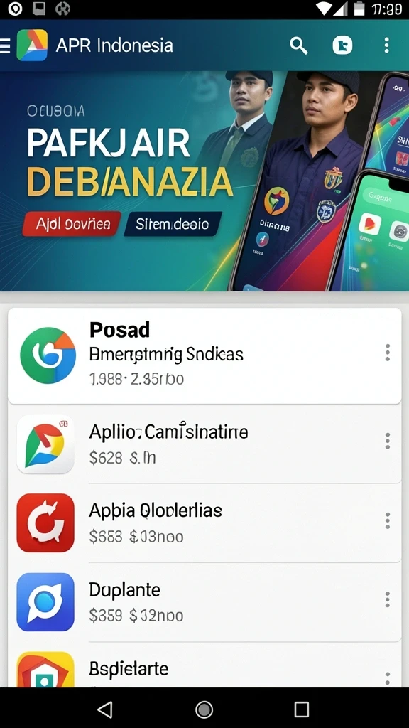 Tampilan antarmuka yang menarik dan modern.