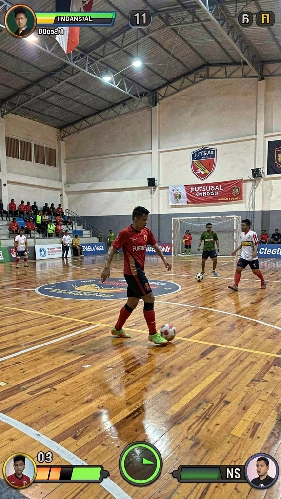 Fitur unggulan yang memungkinkan permainan tim dengan teman-teman.