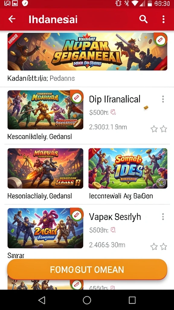 Tampilan antarmuka GEBYAR4D yang modern dan menarik.