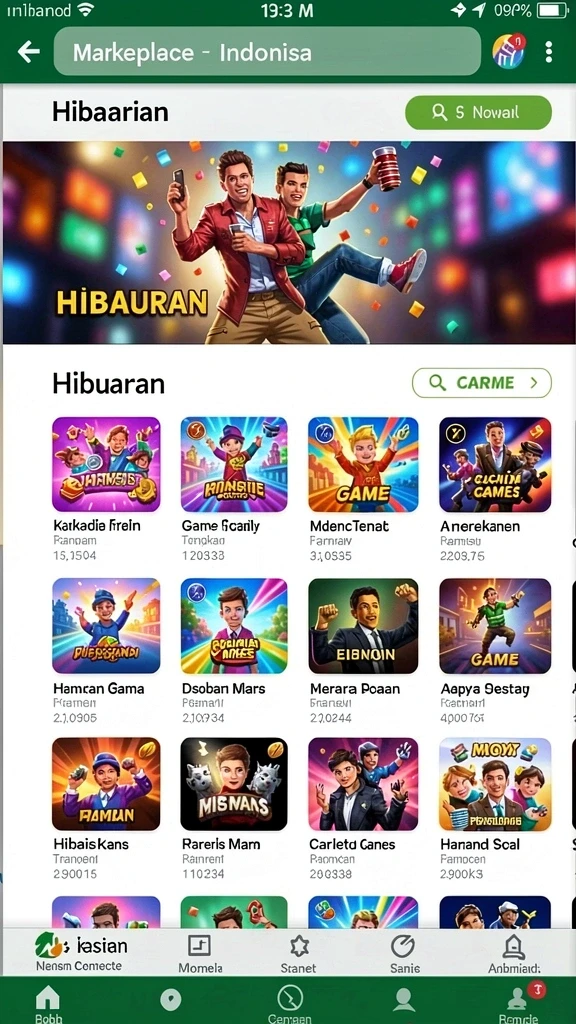 Fitur gameplay yang bervariasi dan menantang.