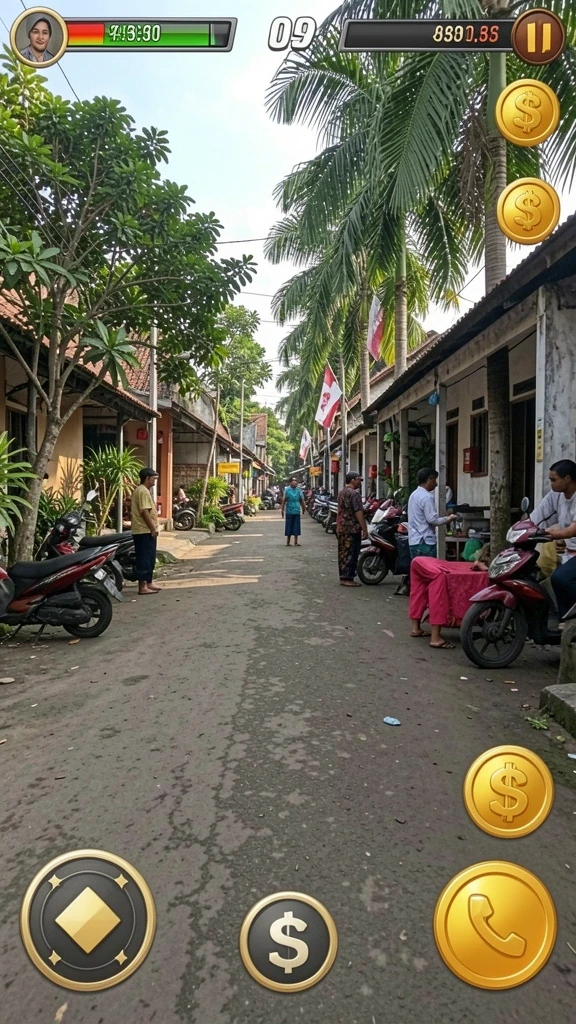 Beragam karakter unik untuk dipilih.