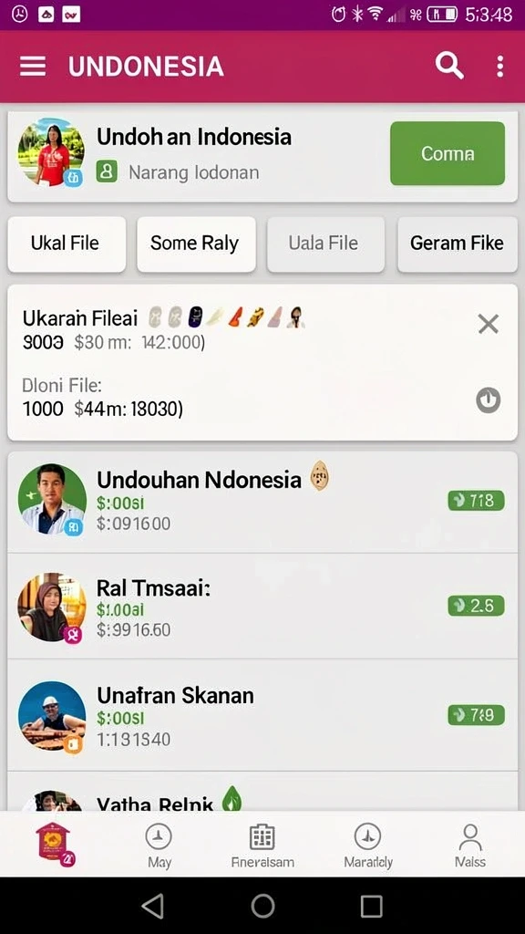 Tampilan antarmuka yang menarik dan mudah dinavigasi.