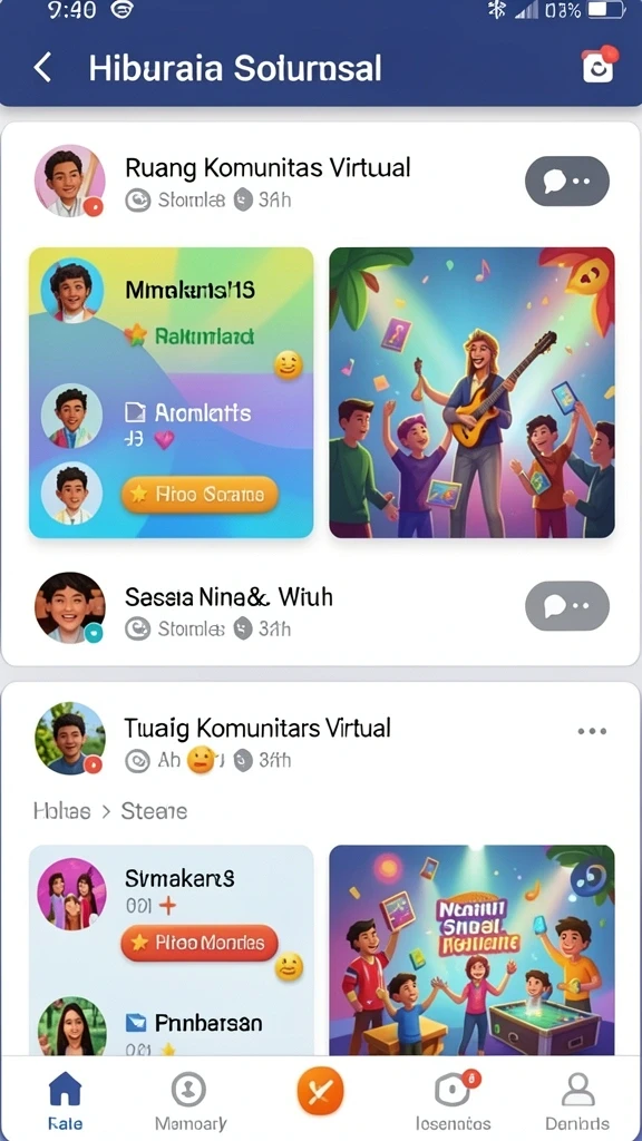 Tampilan antarmuka yang menarik dan mudah digunakan.