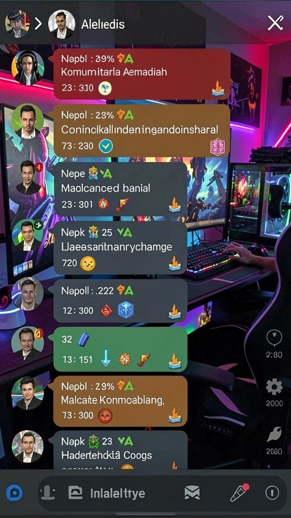 Tampilan menu utama yang menarik dan intuitif.