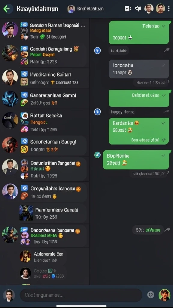 Menu navigasi yang mudah dan intuitif.