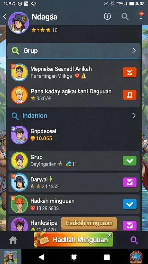 Sistem reward yang menguntungkan bagi para pemain.
