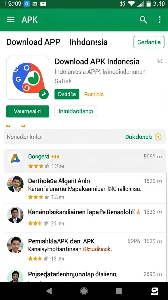 Tampilan awal yang menarik dan penuh warna.