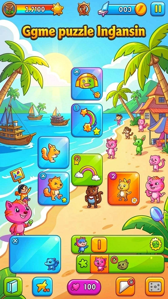 Gameplay seru dengan fitur karakter yang dapat disesuaikan.