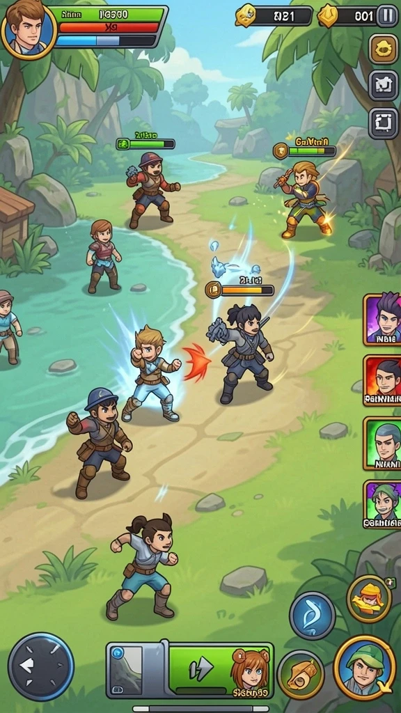 Mode multiplayer yang memungkinkan bertanding dengan pemain lain.