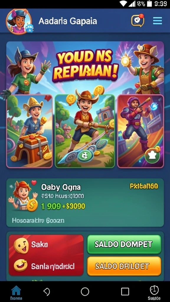 Bonus menarik yang ditawarkan untuk pengguna baru.