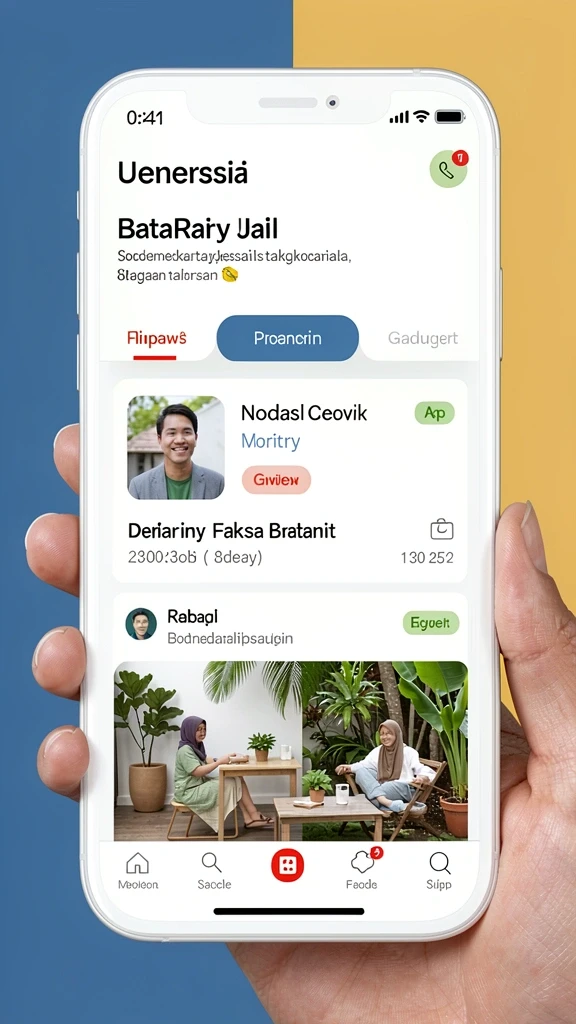 Tampilan antarmuka yang menarik dan mudah dinavigasi.