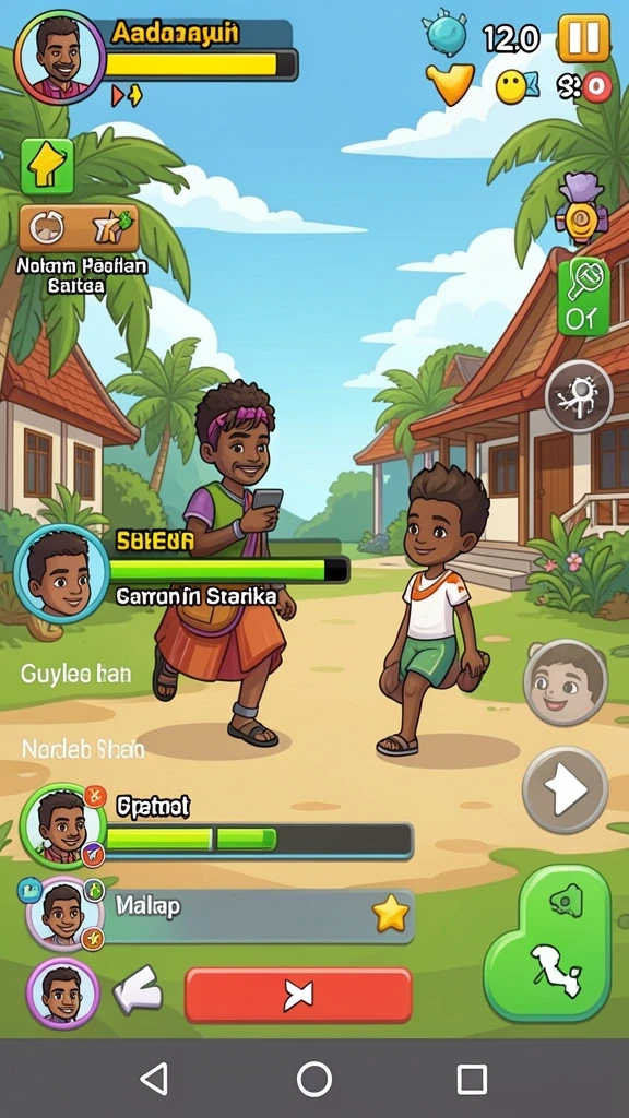 Screenshot level baru dalam MASTERTOTO yang menantang.