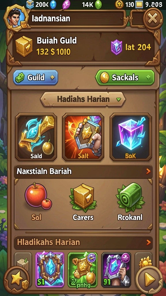 Level yang menantang akan menguji kemampuan Anda.