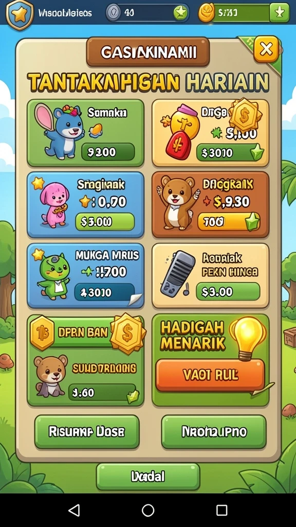Tampilan antarmuka yang sederhana dan ramah pengguna.