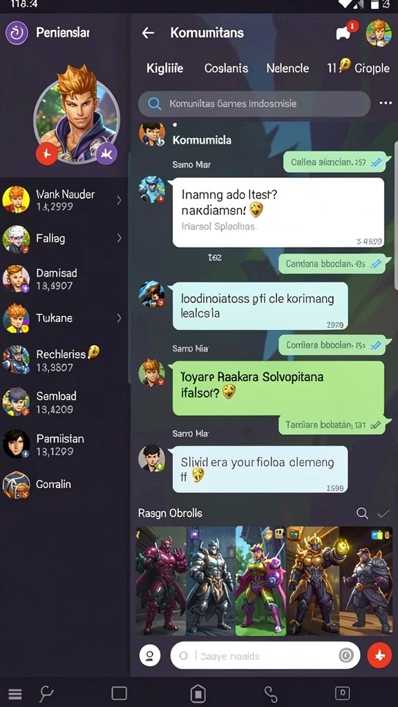 Tampilan antarmuka pengguna yang menarik.