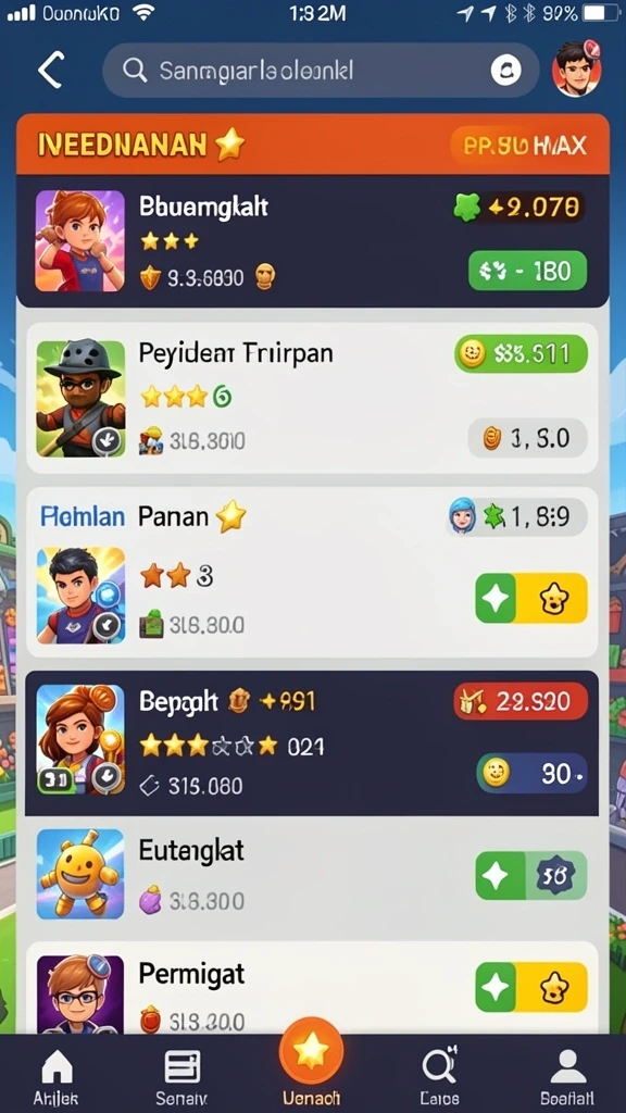 Mode permainan yang variatif untuk semua usia.