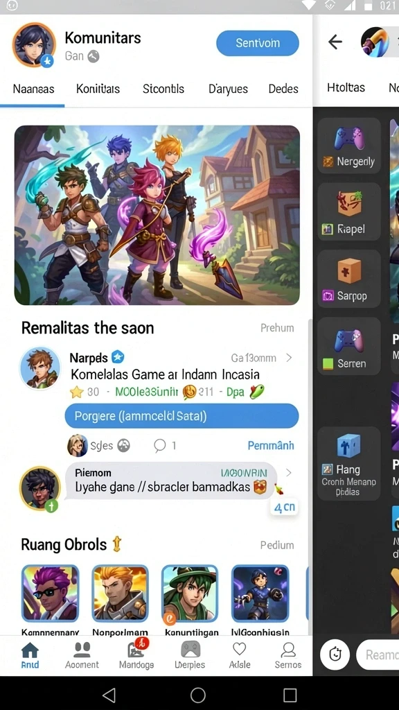 Pengalaman multiplayer yang interaktif dan menyenangkan.