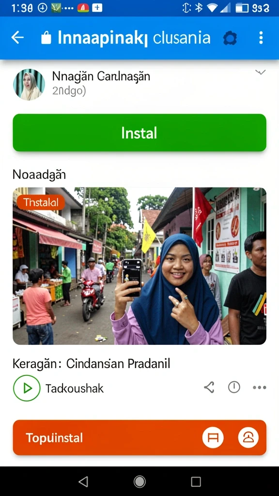 Tangkapan layar menunjukkan lingkungan permainan yang indah.