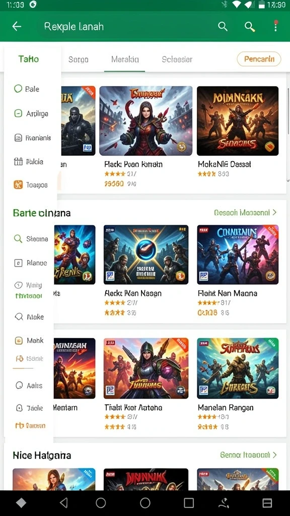 Mulai permainan favorit dengan satu klik mudah.