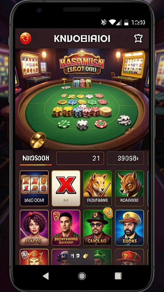 Screenshot menunjukkan berbagai level menantang dalam permainan.