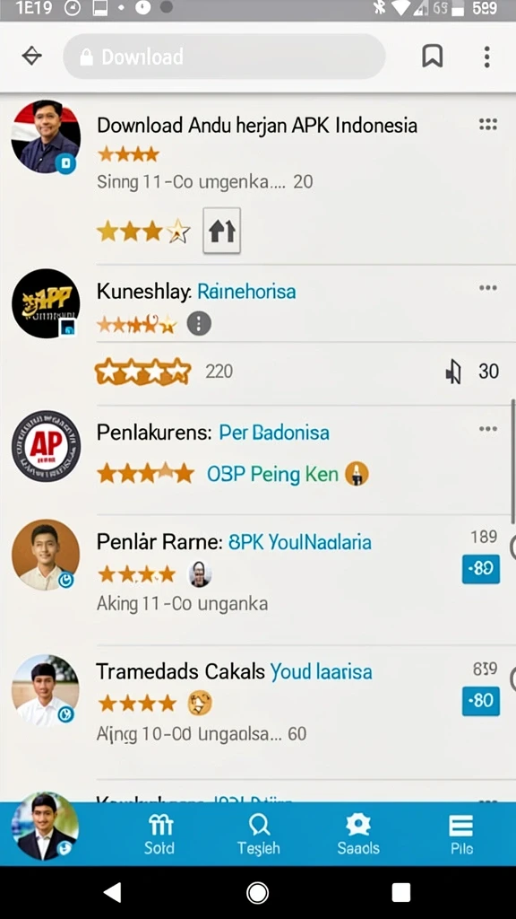 Mode kompetitif yang menantang dan seru.
