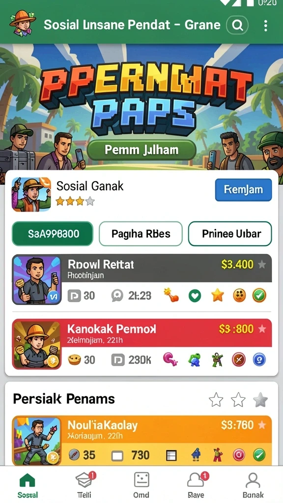 Komunitas yang aktif dan mendukung.