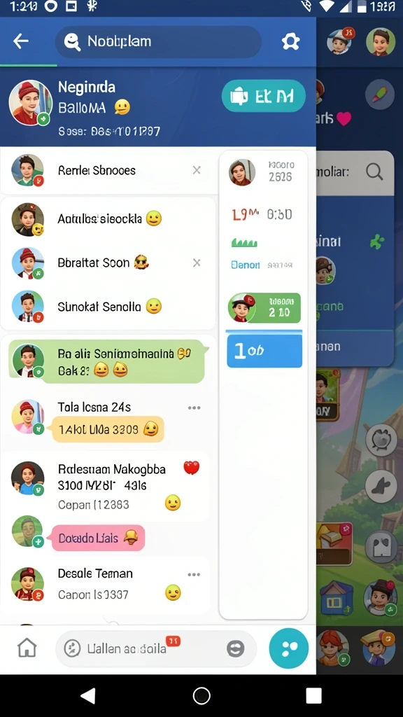 Antarmuka pengguna yang intuitif dan menarik.