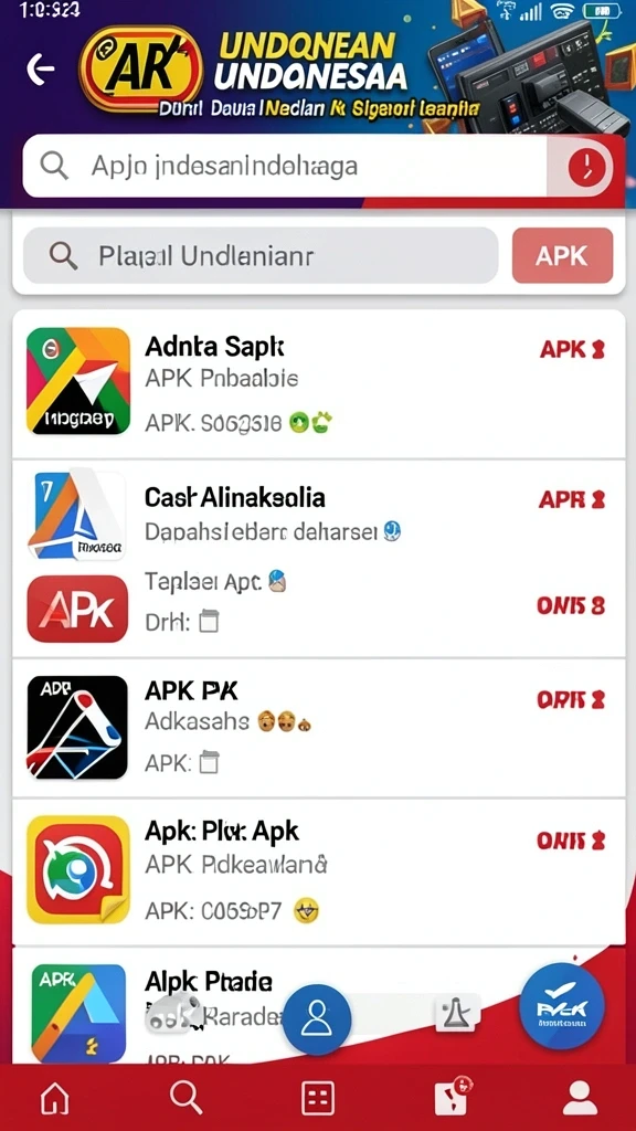 Tampilan menu utama yang mudah dinavigasi.