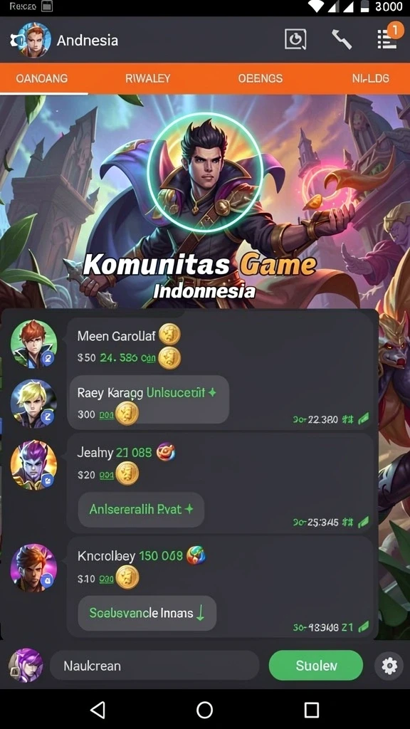 Tampilan antarmuka yang intuitif dan menarik.