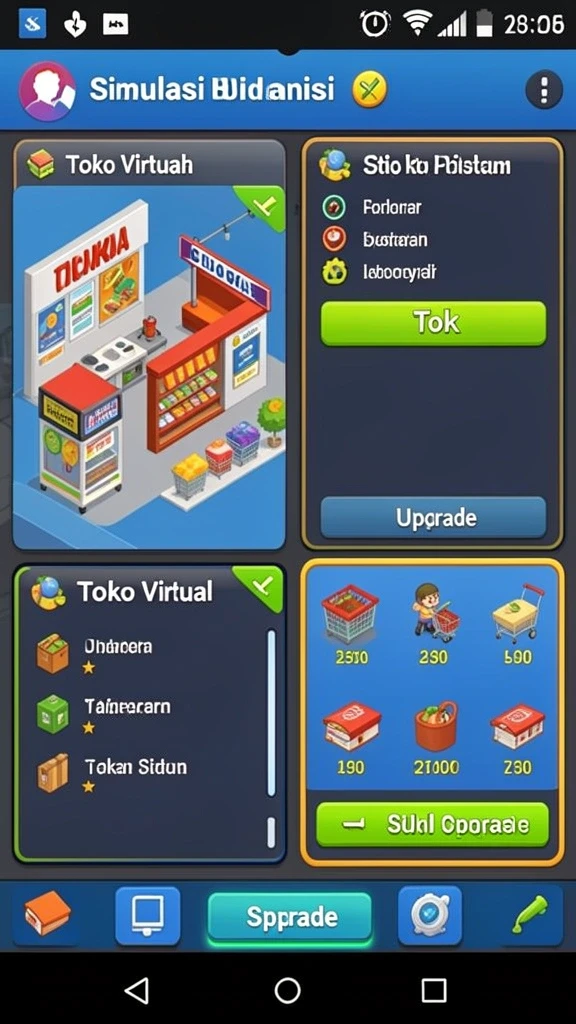 Gameplay yang seru dan adiktif.